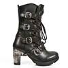 New Rock - 2 M.TR003S1 Bottes de plateforme - Noir Product image